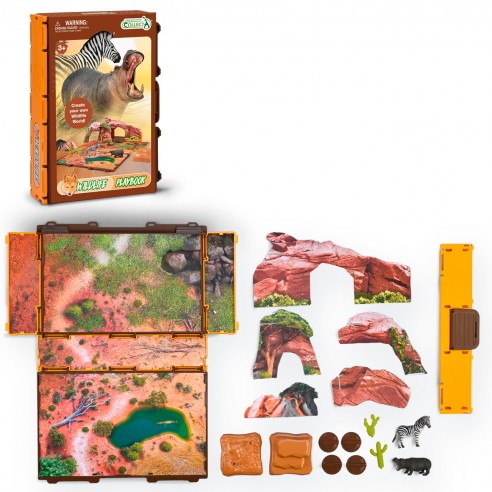LIBRO-JUEGO MUNDO SAVAJE A1220 COLLECTA
