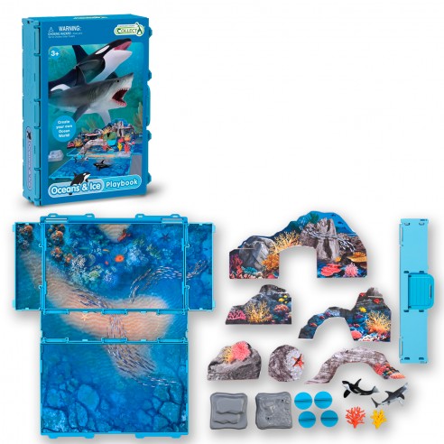 LIBRO-JUEGO MUNDO MARINO A1221 COLLECTA