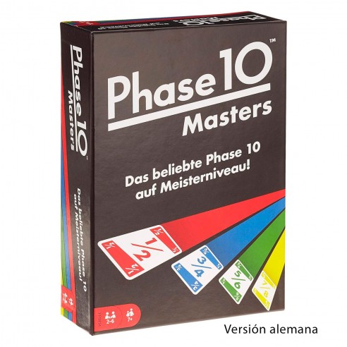 JUEGO PHASE 10 MASTERS EN ALEMÁN...