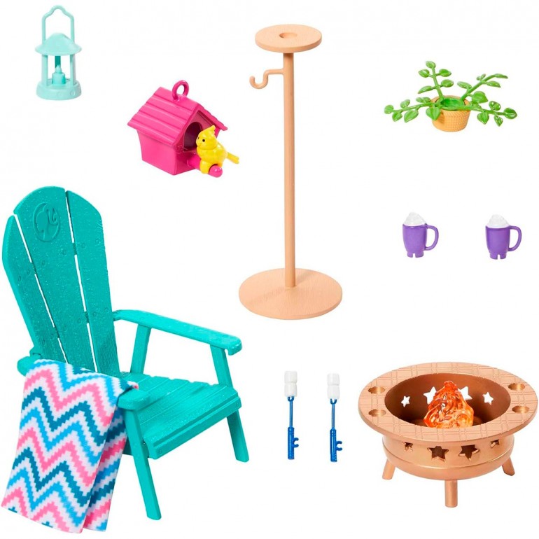 ASSORTED FURNITURE BARBIE HJV32 MATTEL ASSORTED FURNITURE BARBIE HJV32 MATTEL