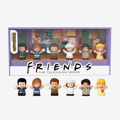 PACK 6 FRIENDS FIGURES HPH05 LITTLE...