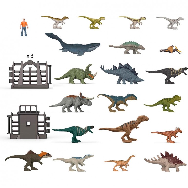 JURASSIC WORLD ADVENT CALENDAR JBG37... JURASSIC WORLD ADVENT CALENDAR JBG37...