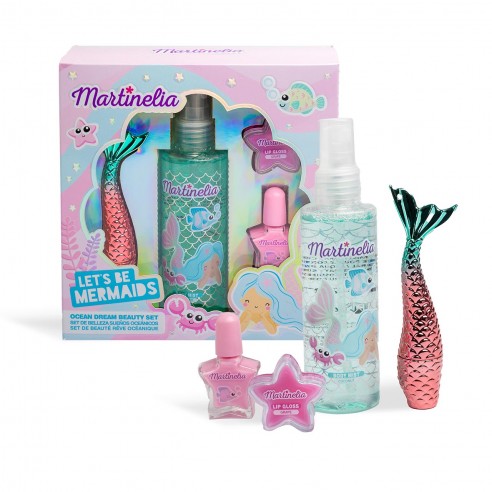 SET DE BELLEZA OCEAN LETS BE MERMAIDS...