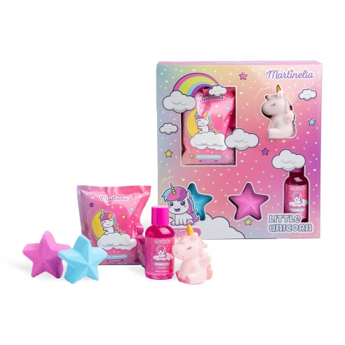 COMPLETE BATH SET LITTLE UNICORN...