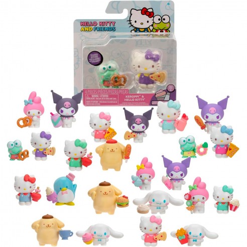 PACK 2 ASSORTED FIGURES 5 CM HELLO...