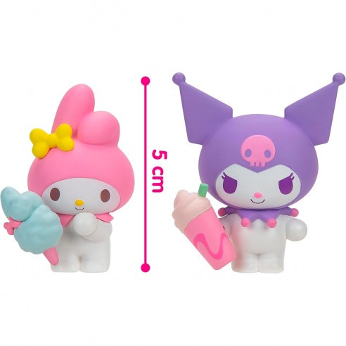 Pack 2 figures 5 cm assorted Hello Kitty