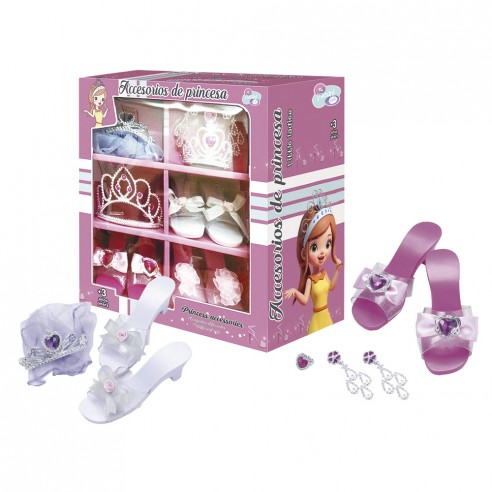 PRINCESS SHOES AND ACCESSORIES SET...
