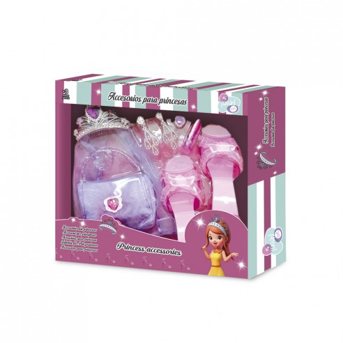 SET DE ACCESORIOS PARA PRINCESAS CON...