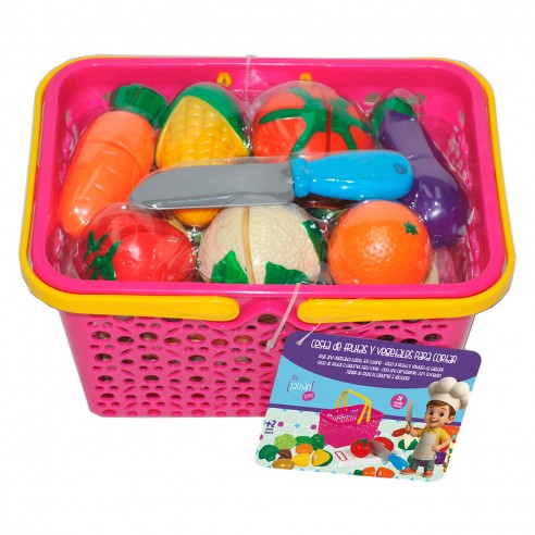 CESTA DE FRUTAS Y VEGETALES PARA...
