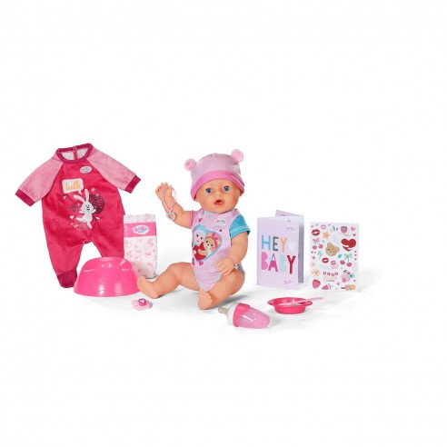 BABY BORN EMMA WITH PAJAMAS 43 CM...