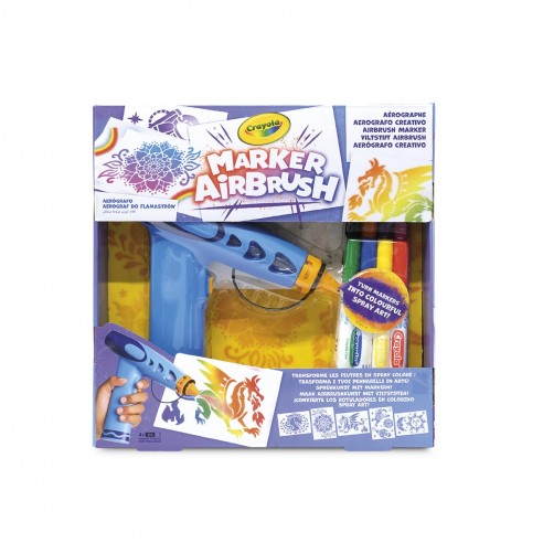 SÚPER AERÓGRAFO CREATIVO 74-7696 CRAYOLA