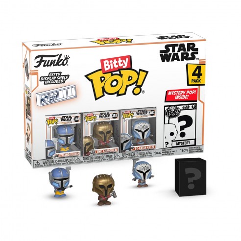 BITTY POP! MANDALORIAN (PACK 4...