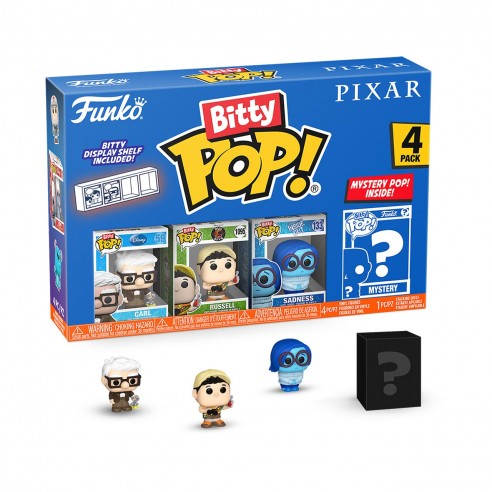 BITTY POP! PIXAR (PACK OF 4 FIGURES)...
