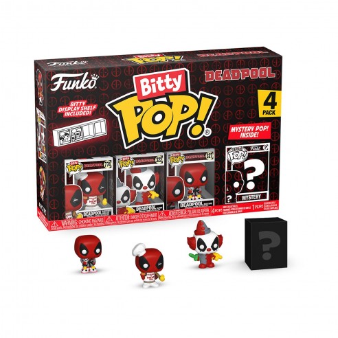 BITTY POP! DEADPOOL (PACK 4 FIGURAS)...