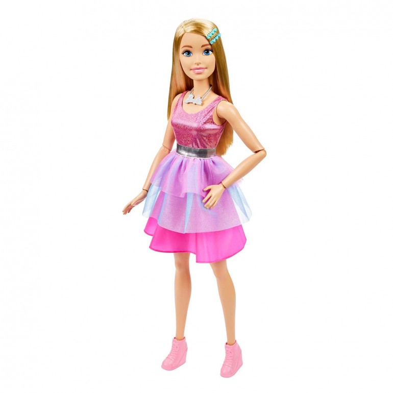 BARBIE DOLL 71 CM PINK DRESS HJY02... BARBIE DOLL 71 CM PINK DRESS HJY02...