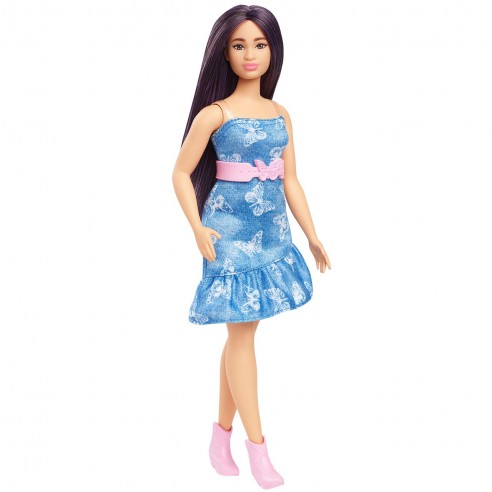 MUÑECA BARBIE FASHIONISTA VESTIDO...