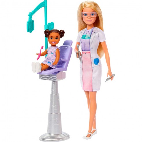 MUÑECA BARBIE TÚ PUEDES SER DENTISTA...