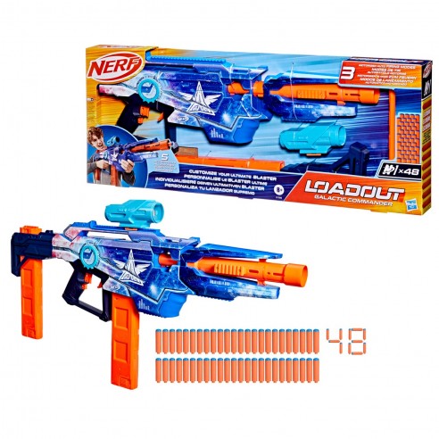 NERF LOAD OUT GALACTIC COMMANDER...