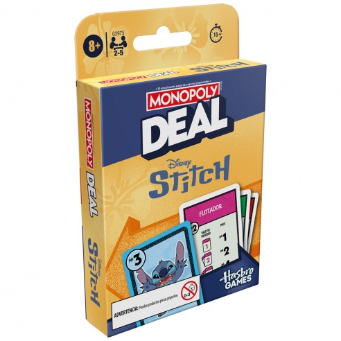 MONOPOLY DEAL STITCH G2975 HASBRO