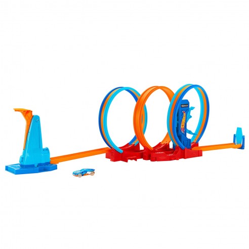 PISTA LOOPINGS LOCOS HPX93 HOT WHEELS