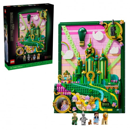 MURAL ART: EMERALD CITY 75685 LEGO