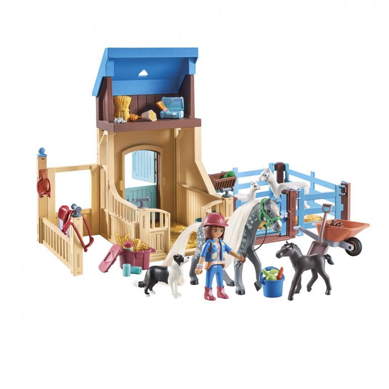 ESTABLO DE CABALLOS CON AMELIA Y... ESTABLO DE CABALLOS CON AMELIA Y...