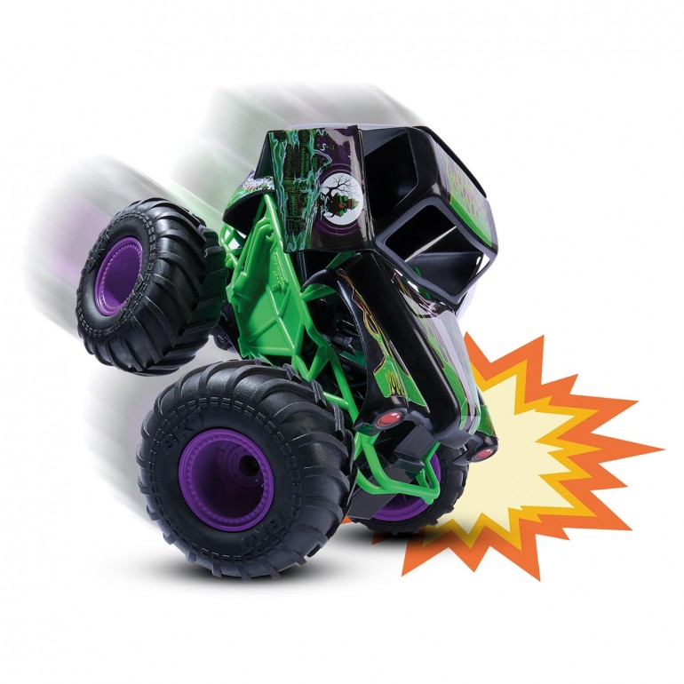MONSTER JAM RC SMASH AND BASH GRAVE... MONSTER JAM RC SMASH AND BASH GRAVE...