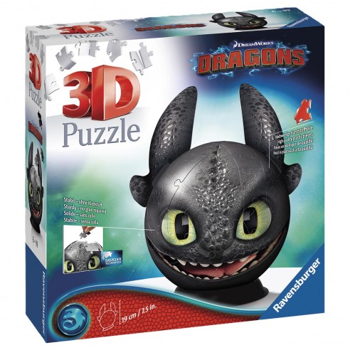 PUZZLE BALL DRAGON TRAINER CON OREJAS...