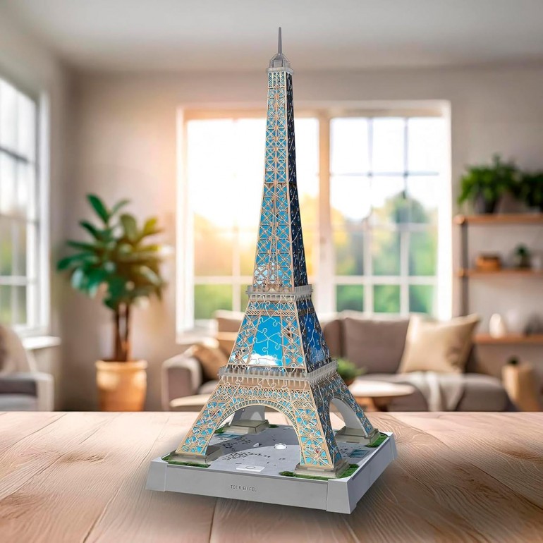 PUZZLE ICONICS 3D TORRE EIFFEL... PUZZLE ICONICS 3D TORRE EIFFEL...