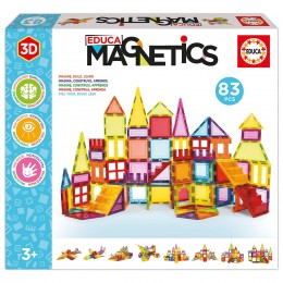 EDUCA MAGNETICS 83 PIEZAS...