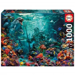 1000-PIECE POSEIDON CORAL...