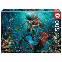 500-PIECE ATLANTIS PUZZLE...