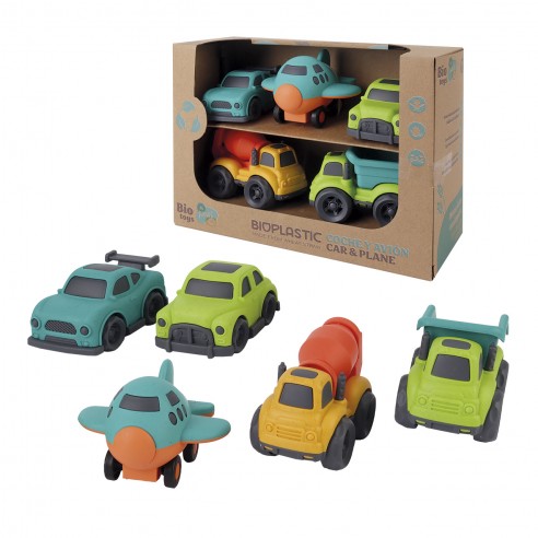SET 5 VEHICULOS ECO BIO T01043 SET 5 VEHICULOS ECO BIO T01043