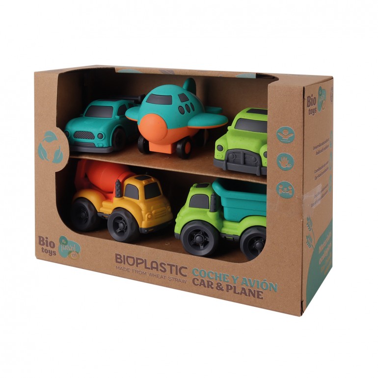 SET 5 VEHICULOS ECO BIO T01043 SET 5 VEHICULOS ECO BIO T01043