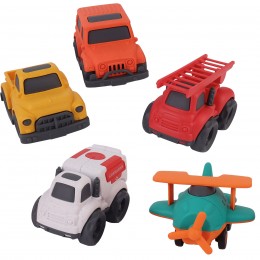 SET 5 VEHICULOS ECO BIO T01044 2