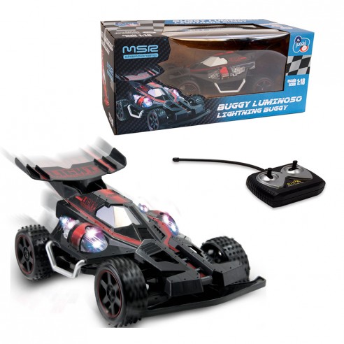 BUGGY CAR NEGRO 1:18 R/C T01010 TACHAN