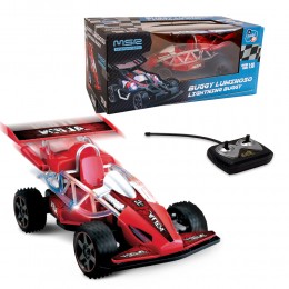 BUGGY CAR ROJO 1:18  R/C...