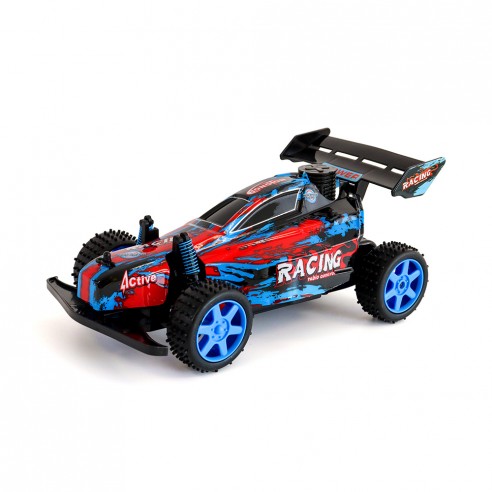 BLUE R/C 2.4 GH 1:18 CHALLENGER BUGGY...