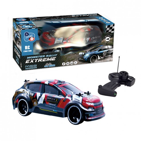 1:16 SCALE EXTREME RALLY R/C CAR, 2.4...