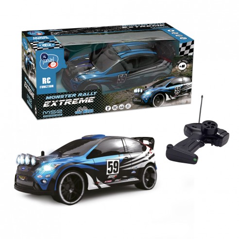 COCHE R/C RALLY EXTREME 1:16, 2,4 GHZ...