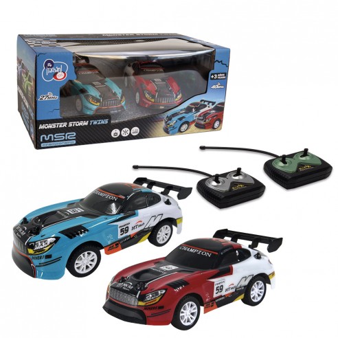 R/C CARS RALLY STORM TWIN...