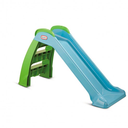 BLUE AND GREEN SLIDE 174971 LITTLE TIKES