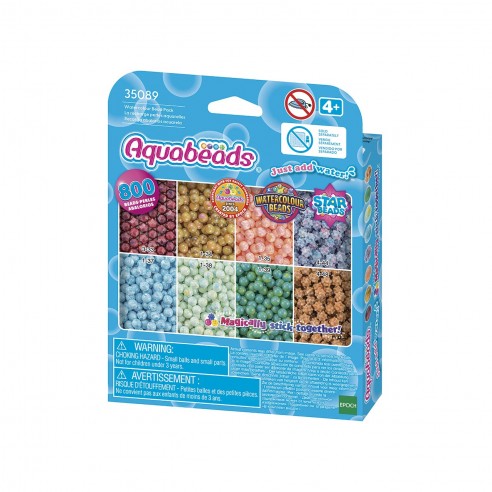 AQUABEADS COLORED BEADS REFILL SET 35089