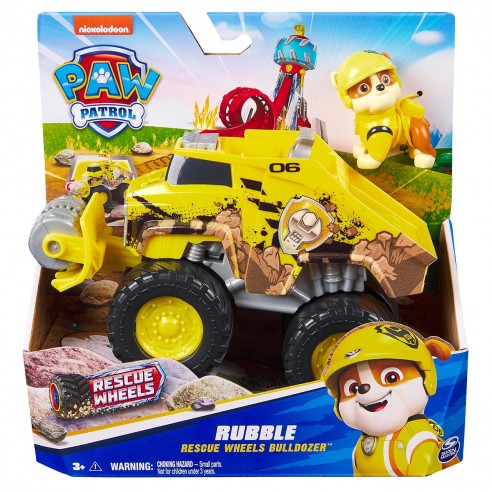 RESCUE WHEELS RUBBLE PAW PATROL...