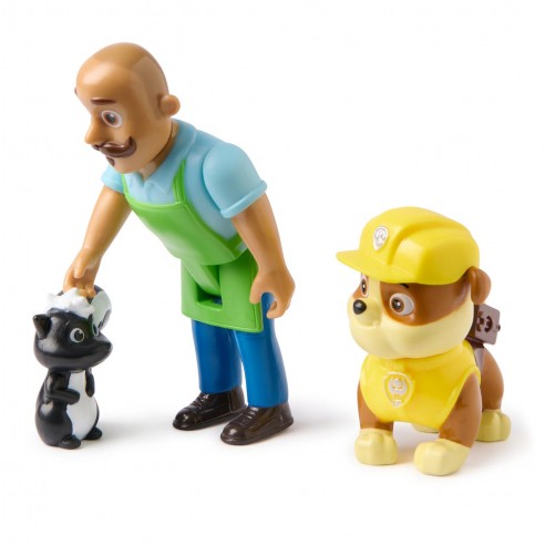 CANINE PATROL FIGURES PACK - RUBBLE...