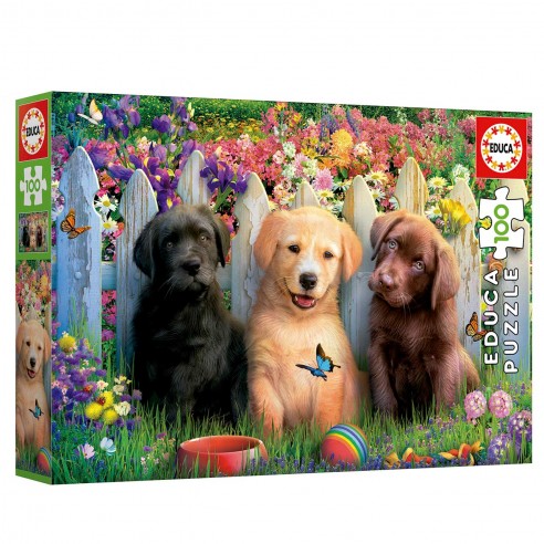 PUZZLE 100 PIEZAS PERRITOS 19994 EDUCA