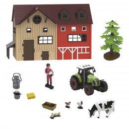 COMPLETE 12-PIECE TOY FARM...