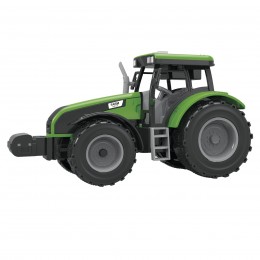 GREEN TRACTOR WITH TRAILER,... 2