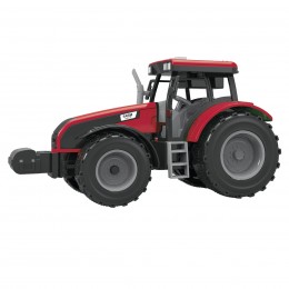 RED TRACTOR WITH IMPLEMENT,... 2