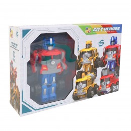 ROBOT ARMABLE ROJO 3EN1 27... 2